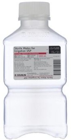 Picture of Irrigation Solution Sterile Water for Irrigation Not for Injection Bottle 1,000 mLR5000-01
