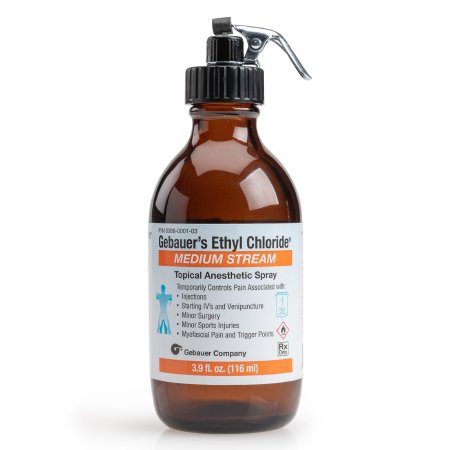 Picture of Gebauer's Ethyl Chloride® Ethyl Chloride 100% Spray Bottle 3.9 oz.0038-6000-103