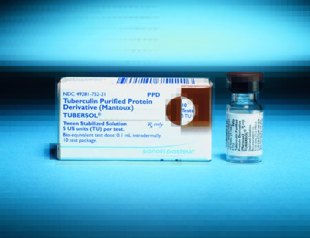 Picture of Tubersol® Tuberculin Purified Protein Derivative 5 TU / 0.1 mL Injection Multiple Dose Vial 1 mL752-21