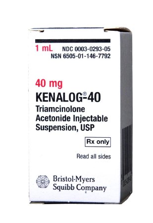 Picture of Kenalog®-40 Triamcinolone Acetonide 40 mg / mL Injection Vial 1 mL029305