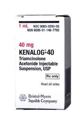 Picture of Kenalog®-40 Triamcinolone Acetonide 40 mg / mL Injection Vial 1 mL029305