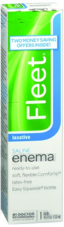 Picture of Enema Fleet® 4.5 oz. 19 Gram - 7 Gram Strength Monobasic Sodium Phosphate / Dibasic Sodium Phosphate00132020140