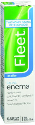 Picture of Enema Fleet® 4.5 oz. 19 Gram - 7 Gram Strength Monobasic Sodium Phosphate / Dibasic Sodium Phosphate00132020140
