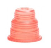 Picture of Hexa-Flex™ Tube Closure Polyethylene Snap Cap Red For 10, 12, 13, 16 and 18 mm Blood Collection and Culture Tubes NonSterile8355