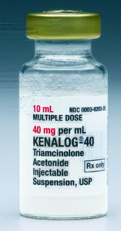 Picture of Kenalog®-40 Triamcinolone Acetonide 40 mg / mL Injection Vial 5 mL029320