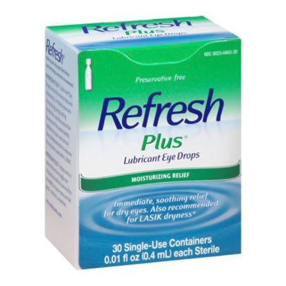 Picture of Eye Lubricant Refresh Plus® 0.01 oz. Eye Drops00023040330