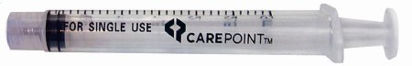 Picture of General Purpose Syringe Carepoint™ 3 mL Individual Pack Luer Lock Tip Without Safety04-3003