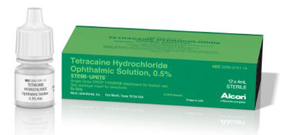 Picture of Tetracaine® Steri-Units® Tetracaine HCl, Preservative Free 0.5% Drops Dropper Bottle 4 mL00065074114