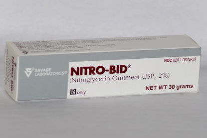 Picture of Nitro-Bid® Nitroglycerin 2% Ointment Tube 30 Gram00281032630