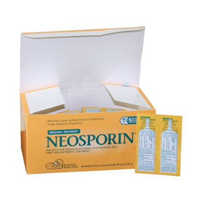 Picture of First Aid Antibiotic Neosporin® Ointment 0.9 Gram Individual Packet00312547042574