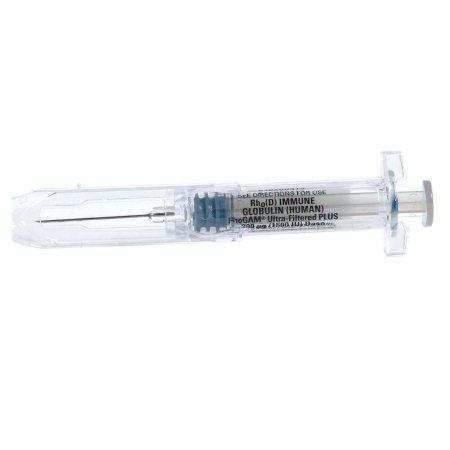 Picture of RhoGAM® Ultra-Filtered Plus Rho (D) Immune Globulin (Human), Preservative Free 1500 IU (300 mcg) Injection Prefilled Syringe 1 Syringe00562780501
