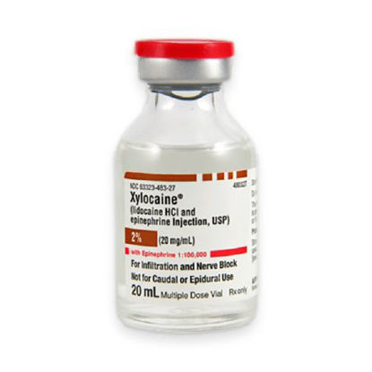 Picture of Xylocaine® with Epinephrine Lidocaine HCl / Epinephrine 2% - 1:100,000 Injection Multiple Dose Vial 20 mL1015100