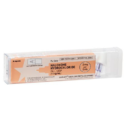 Picture of Naloxone HCl, Preservative Free 1 mg / mL Injection Prefilled Syringe 2 mL1014980