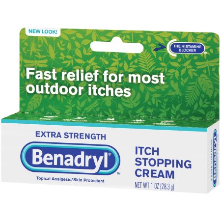 Picture of Itch Relief Benadryl® 2% - 0.1% Strength Cream 1 oz. Tube00501320101