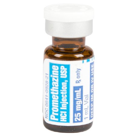 Picture of Promethazine HCl 25 mg / mL Injection Vial 1 mL1014990