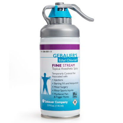 Picture of Gebauer's Ethyl Chloride® Ethyl Chloride Spray Can with Accu-Stream 360™ Actuator 3.9 oz.0038-6000-113