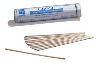 Picture of Grafco® Silver Nitrate / Potassium Nitrate 75% - 25%, 70 mg Applicator Vial 100 Applicators1592