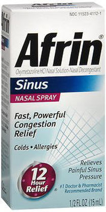 Picture of Sinus Relief Afrin® Allergy Sinus 0.05% Strength Nasal Spray 15 mL04110081127