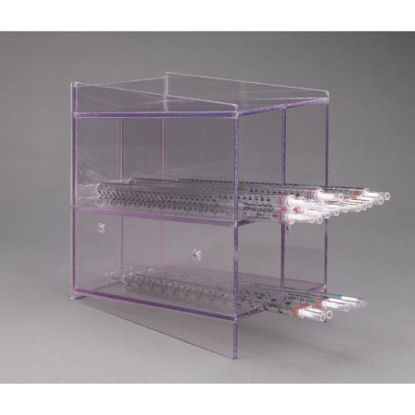 Picture of Pipette Holder 2 Pocket, 6 X 10 X 10 Inch, Clear For Serological PipettesSRPIPSHRT