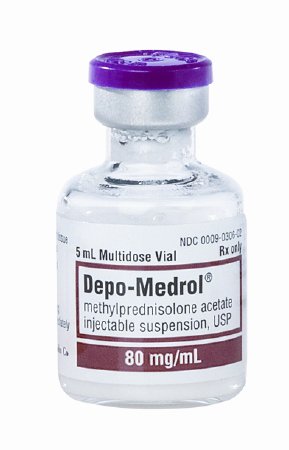 Picture of Depo-Medrol® Methylprednisolone Acetate 80 mg / mL Injection Multiple Dose Vial 5 mL00009030602