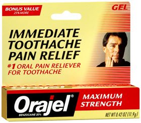 Picture of Oral Pain Relief Orajel® 20% Strength Benzocaine Oral Gel 0.42 oz.10310028313