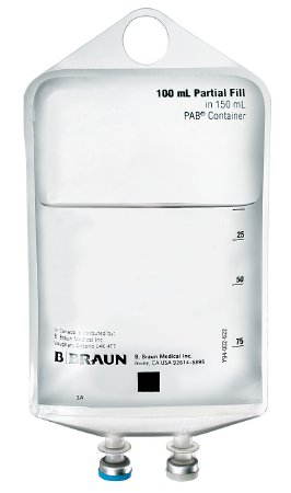 Picture of B. Braun Caloric Agent Dextrose / Water 5% IV Solution Flexible Bag 100 mL Fill in 150 mLS5104-5264