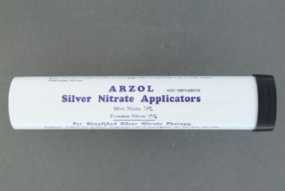 Picture of Arzol™ Silver Nitrate / Potassium Nitrate 75% - 25% Applicator Vial 100 Applicators12870000102