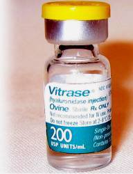 Picture of Vitrase® Hyaluronidase, Ovine, Preservative Free 200 Unit / mL Injection Single Use Vial 1.2 mL24208000202
