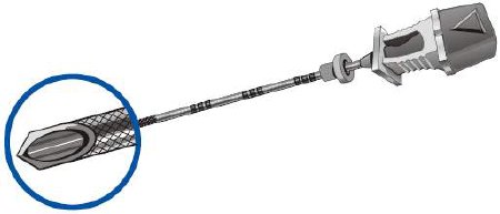 Picture of Spinal Needle Reganes™ Chiba Style 22 Gauge 6 InchRMCN2206