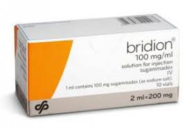 Picture of Bridion® Sugammadex Sodium 200 mg / 2 mL Injection Single Dose Vial 2 mL00006542312