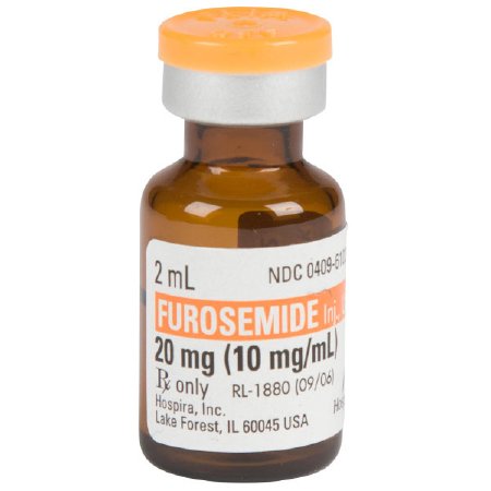 Picture of Furosemide, Preservative Free 10 mg / mL Injection Single Dose Vial 2 mL1015020