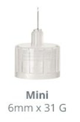 Picture of Insulin Pen Needle UltiCare® Mini 31 Gauge 1/4 Inch Length Safe Disposal System09563