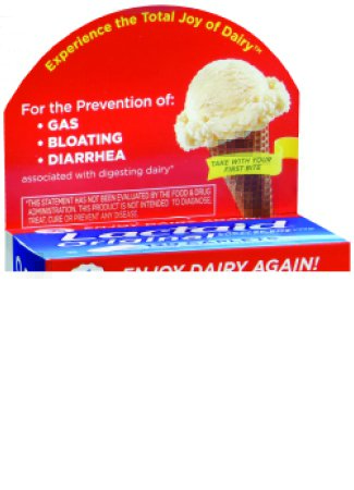 Picture of Dietary Supplement Lactaid® Original Lactase Enzyme 3300 IU Strength Caplet 120 per Box Unflavored10300450080032