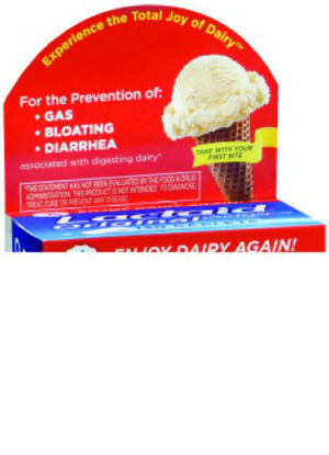 Picture of Dietary Supplement Lactaid® Original Lactase Enzyme 3300 IU Strength Caplet 120 per Box Unflavored10300450080032