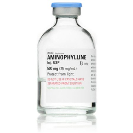 Picture of Aminophylline 25 mg / mL Injection Single Dose Vial 20 mL1015010