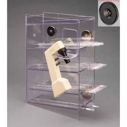 Picture of Pipette Holder 4 Pocket, 4-4/5 X 11 X 16 Inch For Serological PipettesPGSERPIP4-M-BRK