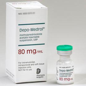 Picture of Depo-Medrol® Methylprednisolone Acetate 80 mg / mL Injection Single Dose Vial 1 mL00009347503