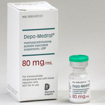 Picture of Depo-Medrol® Methylprednisolone Acetate 80 mg / mL Injection Single Dose Vial 1 mL00009347503