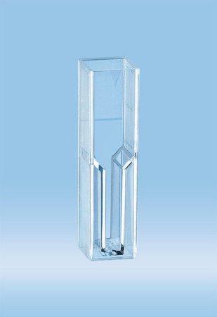 Picture of Cuvette 3 mL, Transparent, 2 Sides Optical, 10 X 45 mm For use Beginning at 330 nm67.746