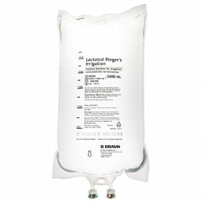 Picture of Irrigation Solution Lactated Ringer's Solution Not for Injection Flexible Bag 3,000 mLR8306