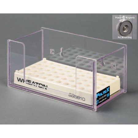 Picture of Tube Rack Hood Mount 4-1/2 X 8 Inch For Cryovial RacksHOODRCK8W-M