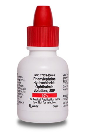 Picture of Phenylephrine HCl 0.1 Drops Dropper Bottle 5 mL17478020605