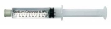 Picture of IV Flush Solution Sodium Chloride, Preservative Free 0.9% Injection Prefilled Syringe 5 mL Fill in 12 mL513575