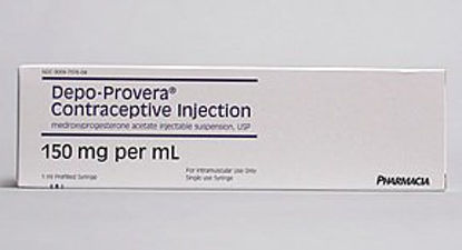Picture of Depo-Provera® CI Medroxyprogesterone Acetate 150 mg / mL Injection Prefilled Syringe 1 mL00009737611
