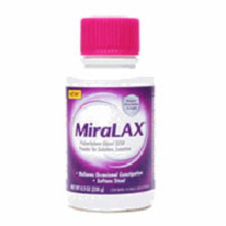 Picture of Laxative MiraLAX® Powder 8.3 oz. 17 Gram Strength Polyethylene Glycol 335011523723403