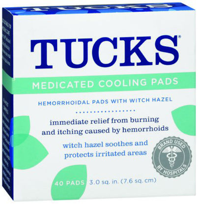Picture of Hemorrhoid Relief Tucks® Pad 40 per Box041388520414