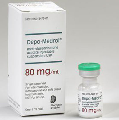 Picture of Depo-Medrol® Methylprednisolone Acetate 80 mg / mL Injection Vial 1 mL00009347501