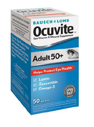 Picture of Multivitamin Supplement Ocuvite® Adult 50+ Ascorbic Acid / Vitamin E 30 IU - 150 mg Strength Softgel 50 per Bottle32420846530