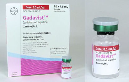 Picture of Gadavist™ Gadobutrol 1 mmol / mL Injection Single Dose Vial 7.5 mL50419032511