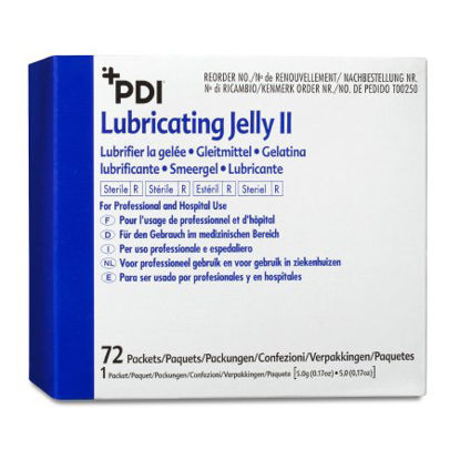 Picture of Lubricating Jelly PDI® Lubricating Jelly II 5 Gram Individual Packet SterileT00250